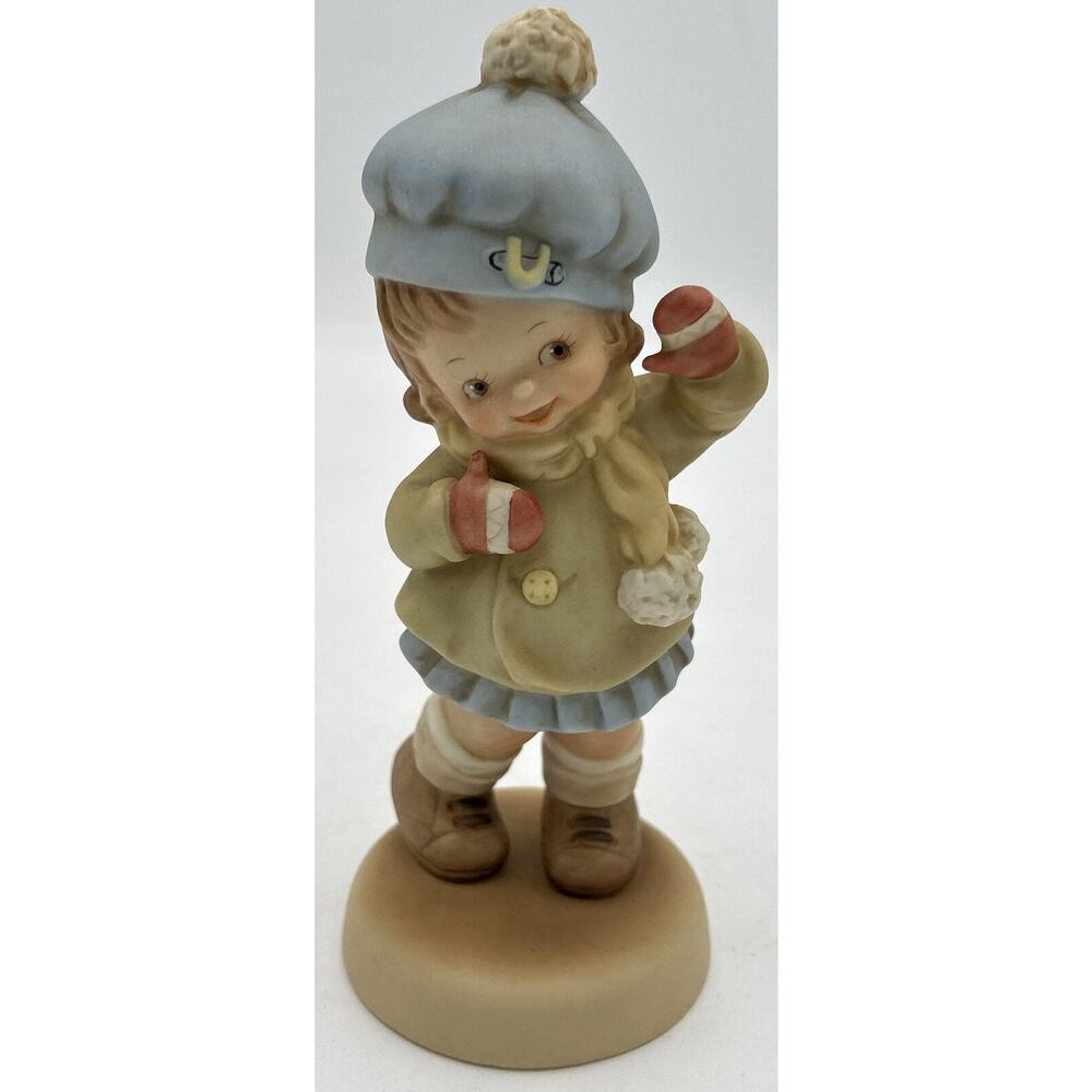 Enesco Memories of Yesterday‎ Just Longing To See You Figurine No Box SKU U229